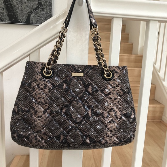 kate spade Handbags - Kate Spade Maryanne quilted snake shoulder bag
